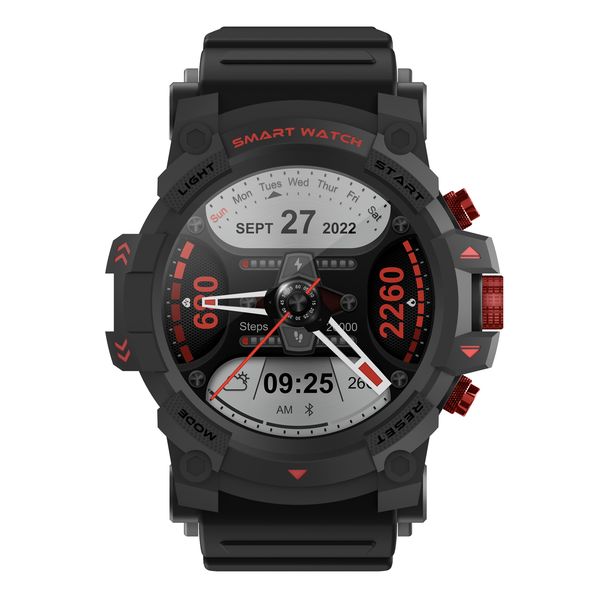 PEJE Smart Watch GPS Fitness Tracker Multiple Sport Modes 300mAh Smartwatch