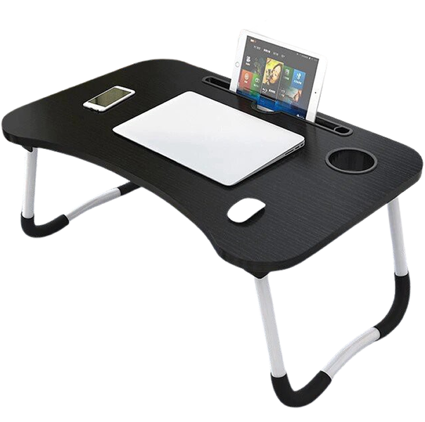 Portable Foldable Laptop Desk for Bed: 60x40x26CM, Thick Board &amp; More