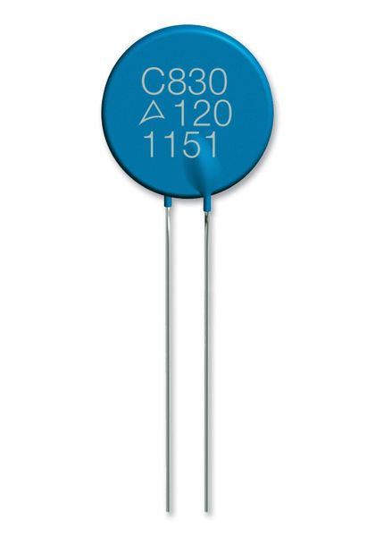 Epcos (B59830C0120A070) PTC Thermistor, 3.7 ohm, Through Hole, -25% to +25%