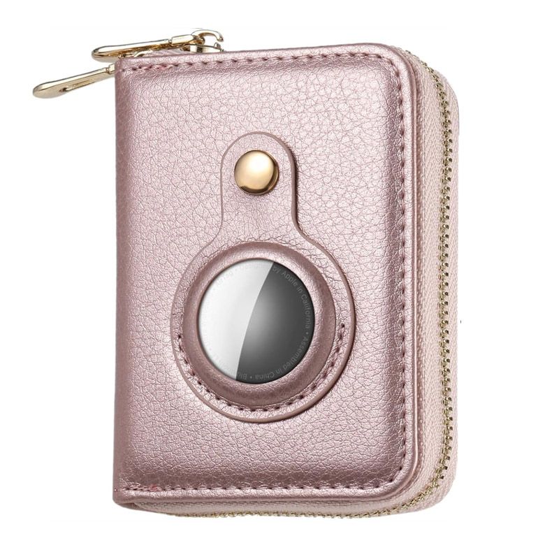 AirTag Wallet for Women, RFID Blocking Credit Card Holder Wallet