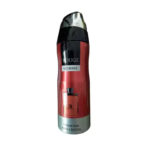 Rouge Homme Perfumed Body Spray Mini Crystal 200ml
