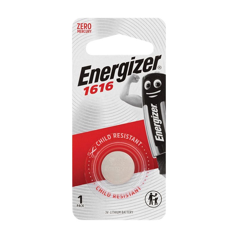 Energizer 1616 3V Lithium Coin Battery (1 Pack) (Moq 12) 6 Pack
