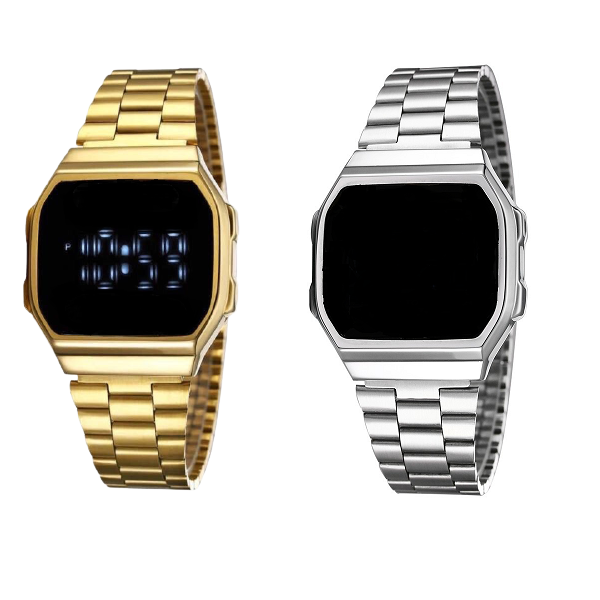 Lemo His And Hers Retro Led Watch Bundle | Shop Today. Get it Tomorrow ...