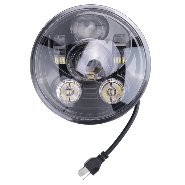 5.75 Inch Led Motorcycle Headlight Led Hi/Lo Beam Compatible with Universal
