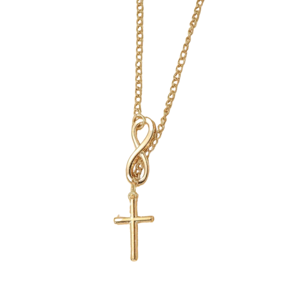 Infinity Cross Necklace