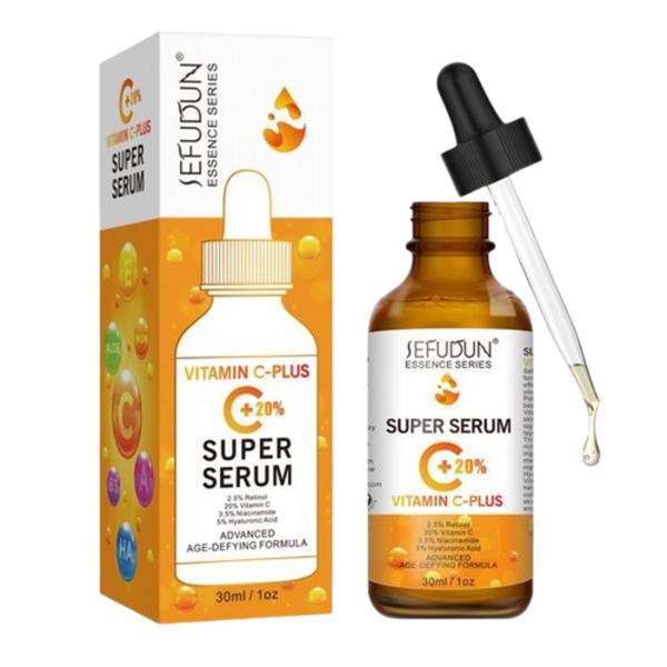 Organic Glow Vitamin C Serum - Natural Brightening Elixir for Face