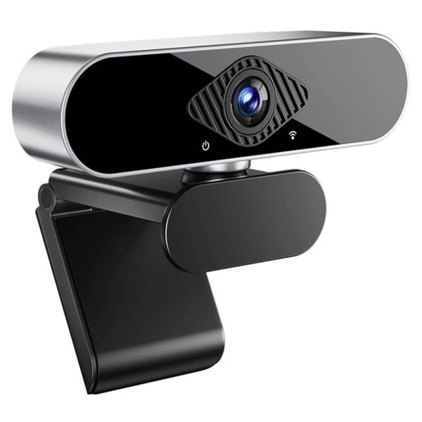 Full HD 4K Webcam for PC and Laptop, Webcam with Microphone