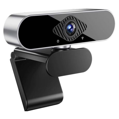 Full HD 4K Webcam for PC and Laptop, Webcam with Microphone Image