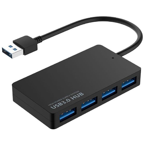 USB 3.0 Hub 4-in-1 High Speed Splitter Travel Data Adapter for Laptop
