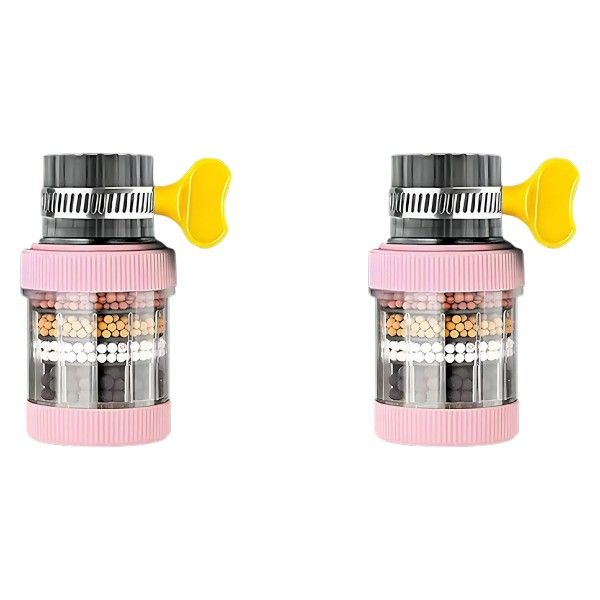 Premium High-Pressure Faucet Water Filter - 2 Pack