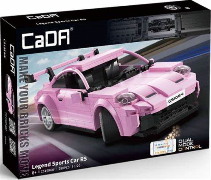 Cada Pink Dual Control Car - 280 Piece