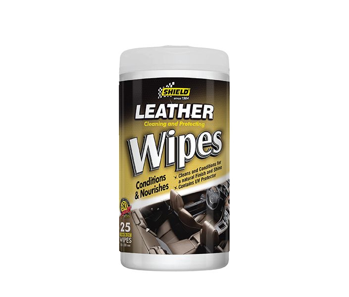 Shield Leather Care Wipes