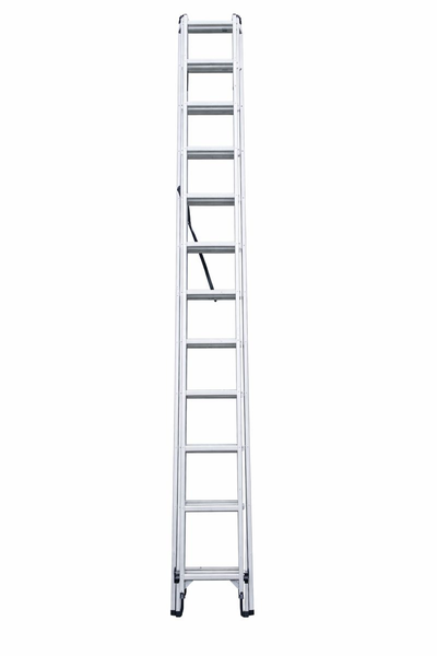 ZYS 12-Step 3-Section Aluminium Extension Ladder (36 Steps Total)