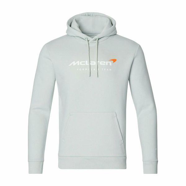 Mclaren Mens 2022 Team Core Essentials Hoodie Gr image