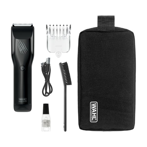 Wahl Manscaper Grizzly Lithium-Ion USB Rechargeable Wet/Dry Clipper (6pc)