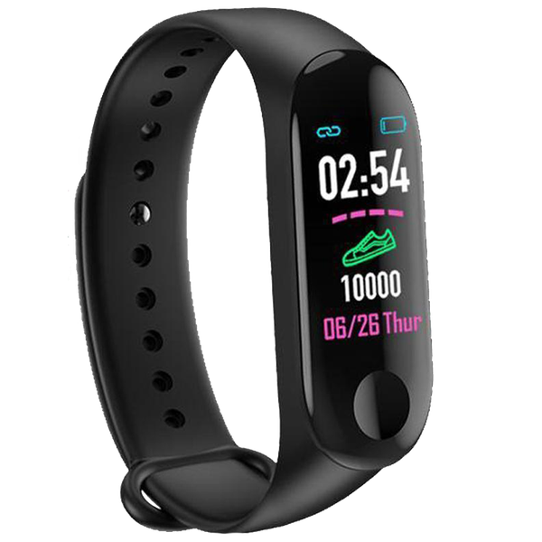 M3 Fitness Bracelet - Intelligent Health Tracker with Bluetooth &amp; Remote