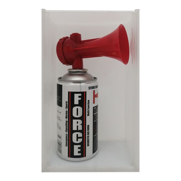 Force 250ml Sound Horn in White Safety Box