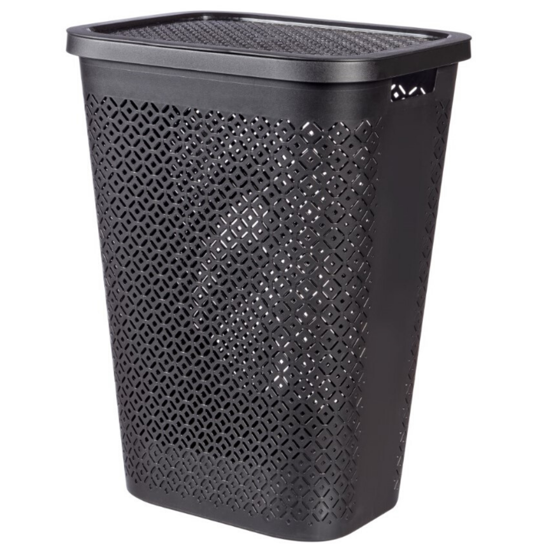 Curver By Keter Terrazzo Laundry Hamper - Black | Shop Today. Get it ...