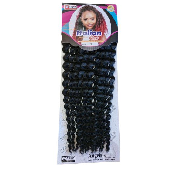 Italian Curls Pre-Curled Braiding Hair: Tangle-Free Boho &amp; Goddess Styles