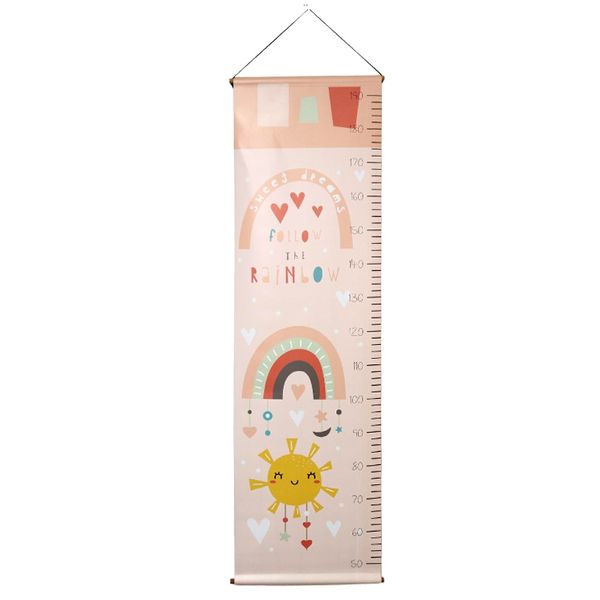 Launch Republic PVC Height Chart Rainbows