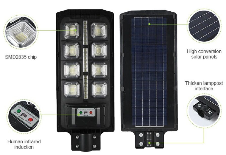 400W Integrated Solar Street Light