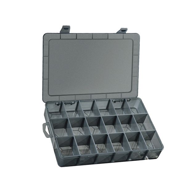Deli Parts Organizer Storage Box with 18 Removable Grids Sturdy Honeycomb