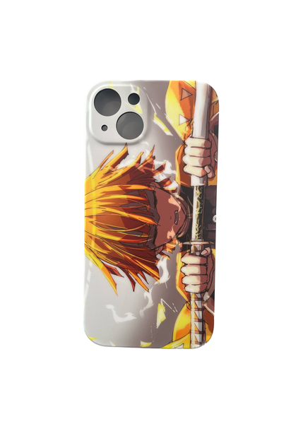 Demon Slayer Anime Silicone Cover - Zenitsu - iPhone Series