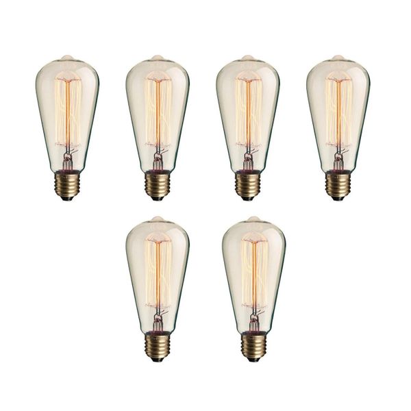 5 Piece LED Filament Bulbs
