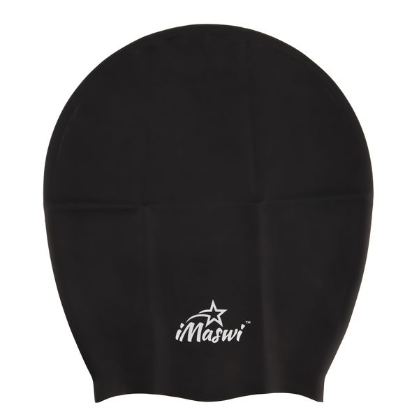iMaswi Adults/Teens Jumbo Swim Caps - Braids/ Dreadlocks/Afro