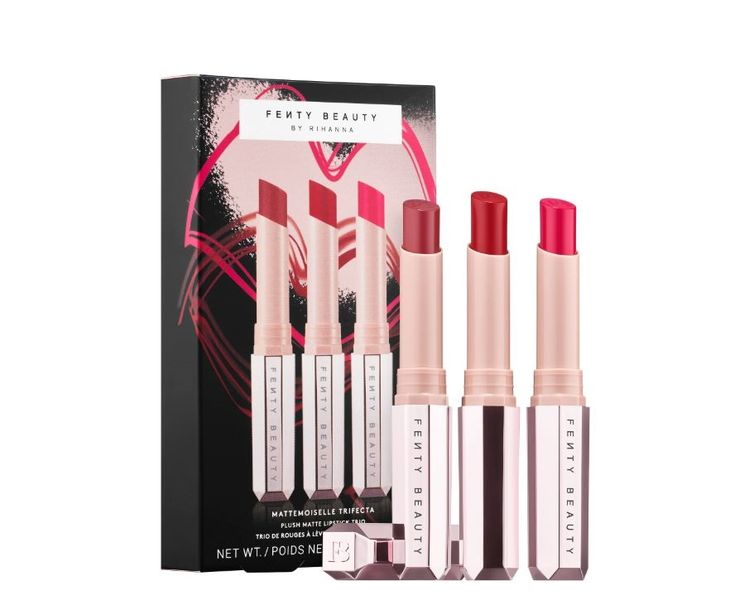 Fenty Beauty - Mattemoiselle Trifecta Plush Matte Lipstick Set