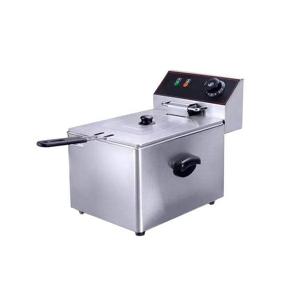 Aloma - Single Electric Deep Fryer - 11L - Silver