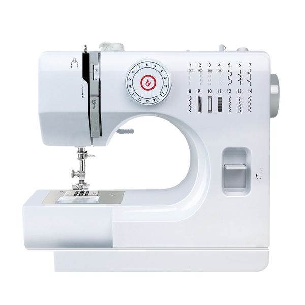 Mini Electric Sewing Machine with LED Light 12 Built-in Stitches for DIY