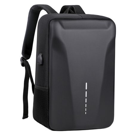 HardShell 15.6 Inch Anti-Theft Laptop Backpack Business Travel USB Port Image