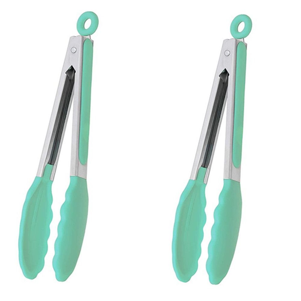Silicone Tong Baby Green Set Of 2 Shop Today. Get it Tomorrow