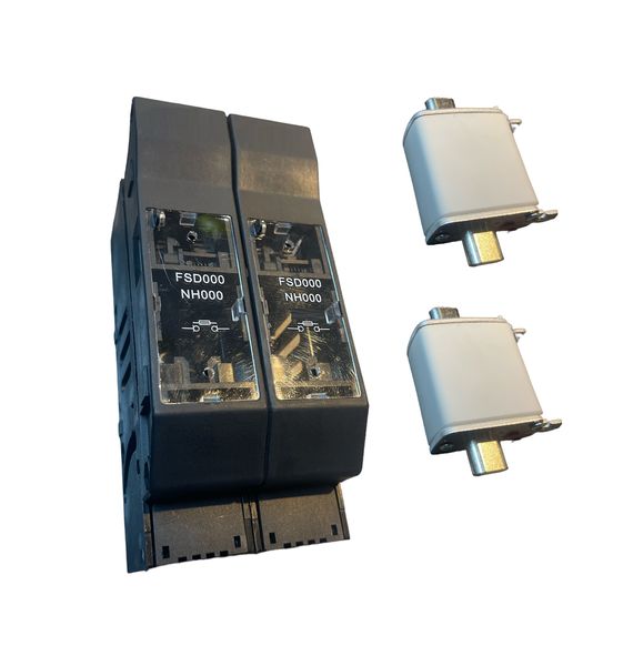 U2D Solar DC Battery Pull Disconnect Box With Fuse 160A 2 Pole -Gen 5-Pack