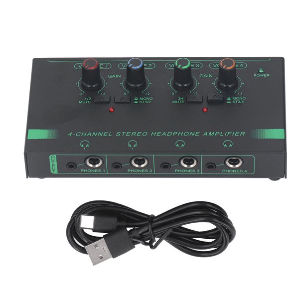 4-channel headphone amp - USB-C