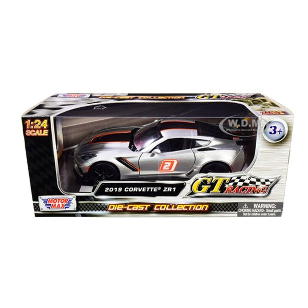 Motormax GT Racing Die-Cast Collection Scale 1:24 - 2019 Corvette ZR1