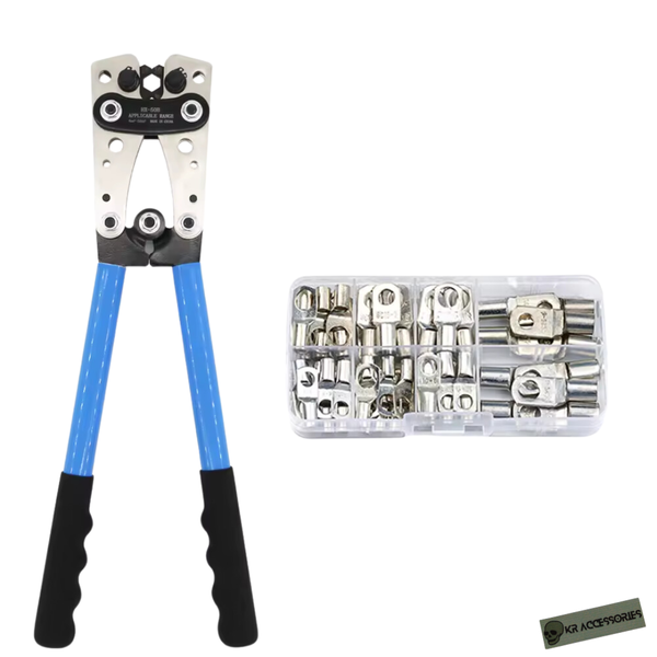 KR Crimping Pliers: Ring Terminals Wiring Connectors (60-Piece)