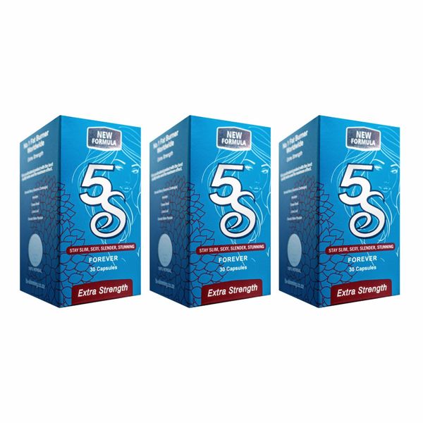 5s Slimming Capsules (3 Month Value Pack)