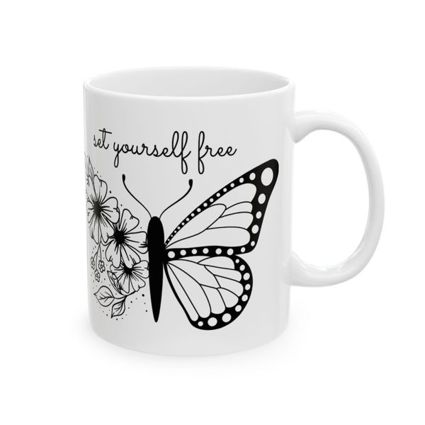 Set yourself Free Butterfly - Mug