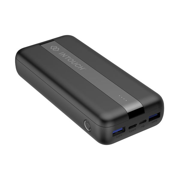 InTouch 20 000mAh PD Powerbank (20W) - Black