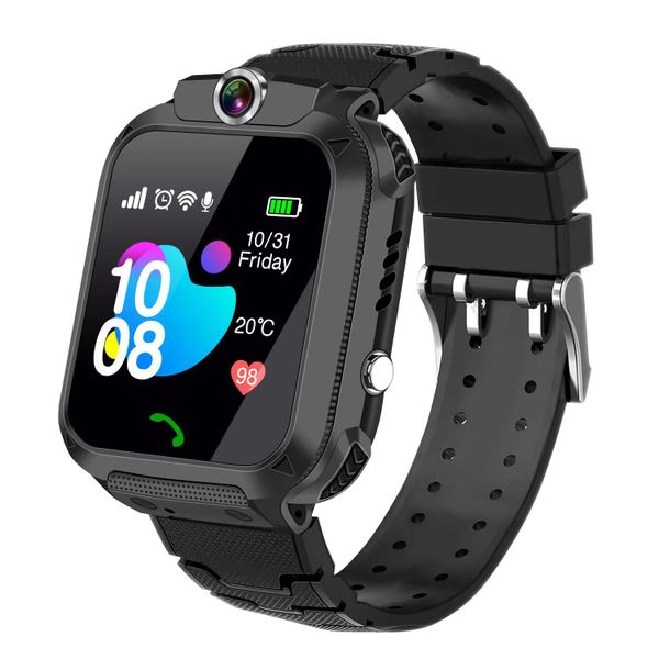 Kid Smart Watch GPS Tracker 2G SIM Card for Call(no including SIM Card)Blue