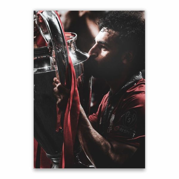 Mo Salah UCL Poster - A1 | Shop Today. Get it Tomorrow! | takealot.com