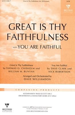 Great Is Thy Faithfulness with You Are Faithful Split Track Accompaniment CD