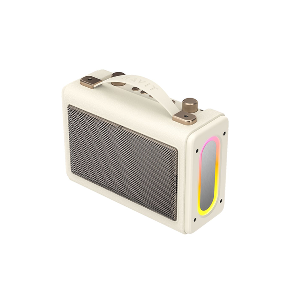 HAVIT SK823BT Retro Portable Karaoke Bluetooth Speaker - Beige