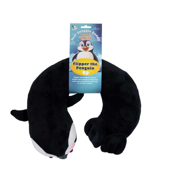 Flipper The Penguin Travel Pillow