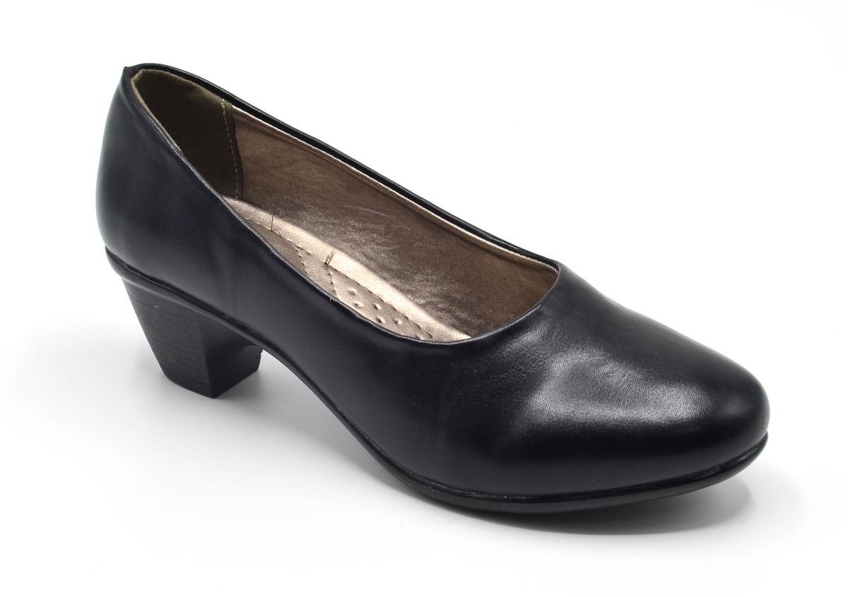 TTP Classic Low Heel Plain Round Toe Court Shoe | Shop Today. Get it ...