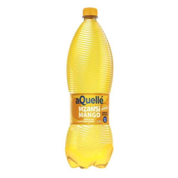 aQuelle - Mzansi Mango Flavoured Sparkling Drink - 6 x 1.5 L