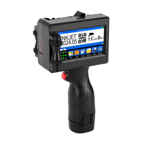 Handheld Portable Printer + Black Cartridge