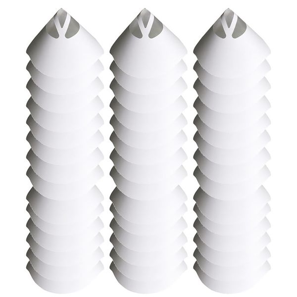 50PCS paint mixing paper funnel, spray paint with 100 mesh nylon filter